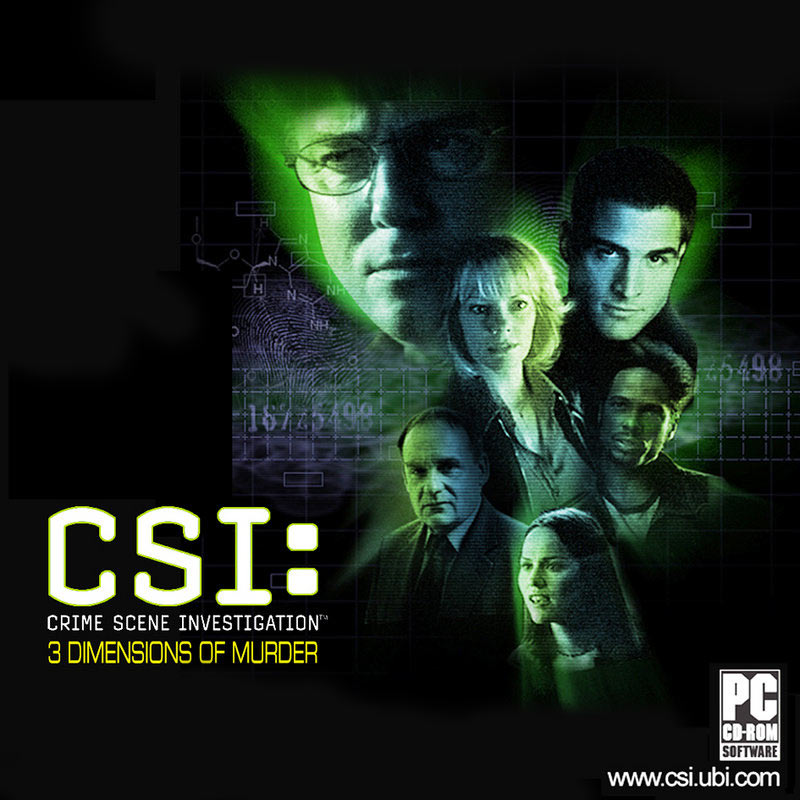 CSI: 3 Dimensions of Murder - predn CD obal