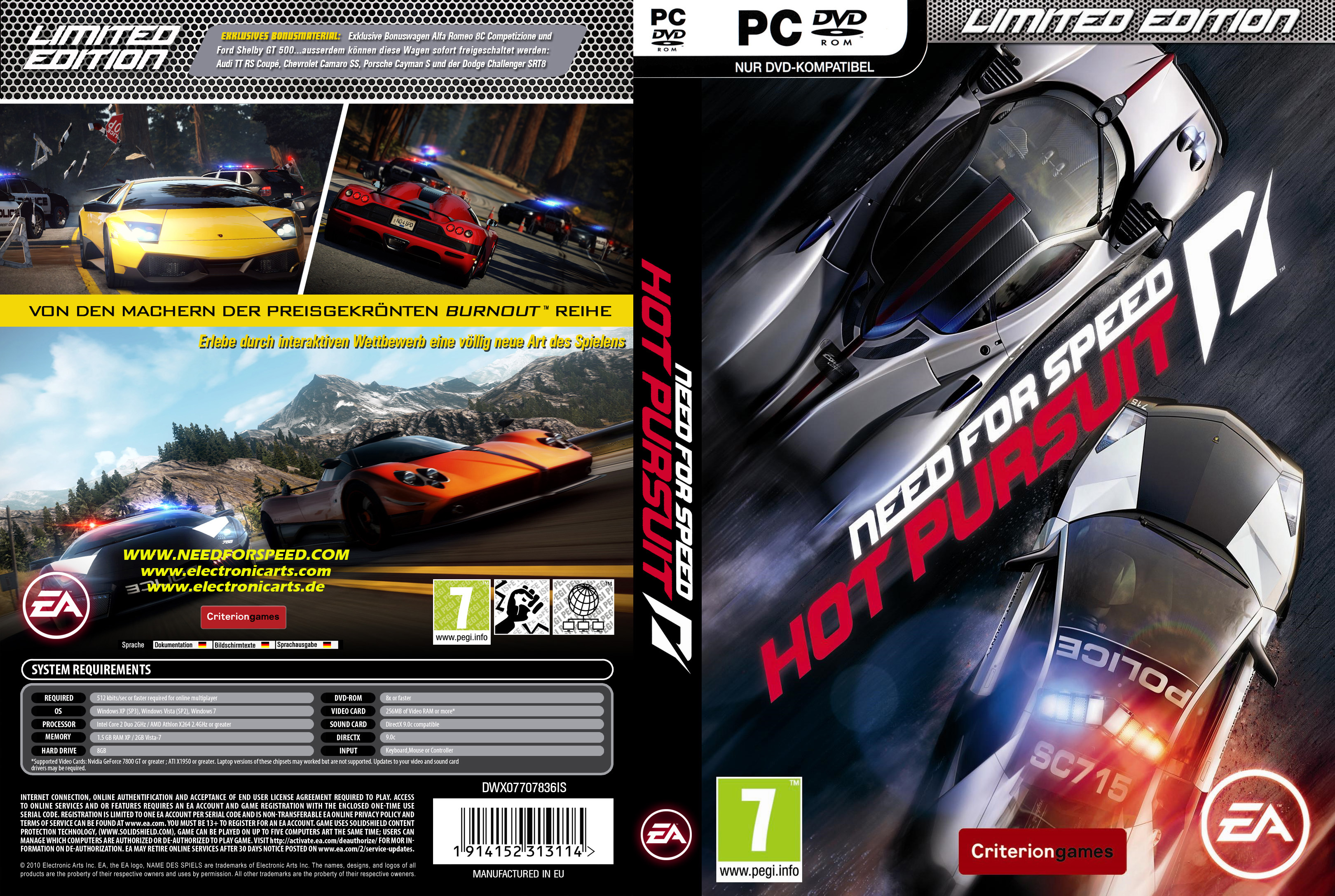 Купить Ключ Need For Speed Hot Pursuit