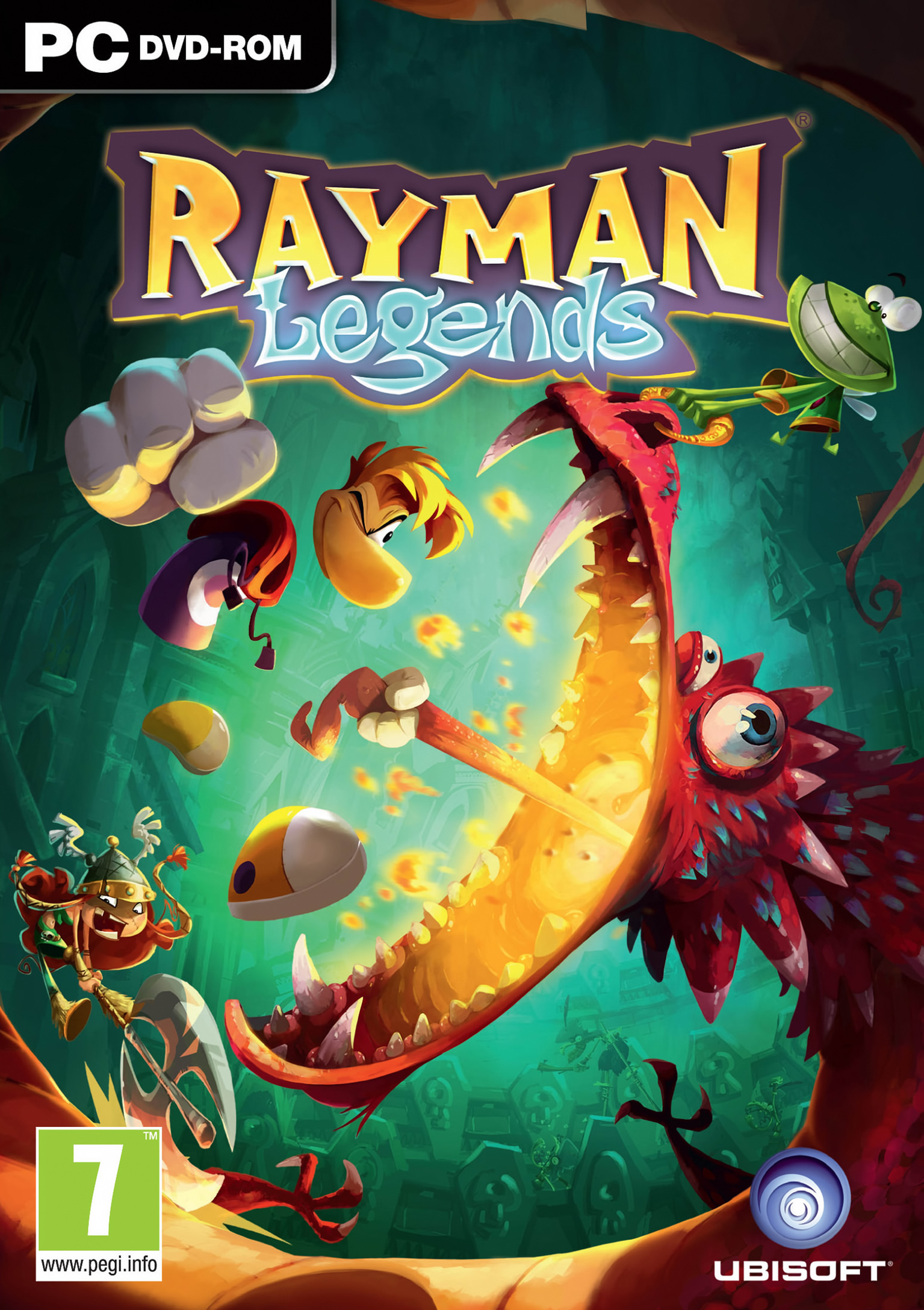 Rayman Legends - predn DVD obal