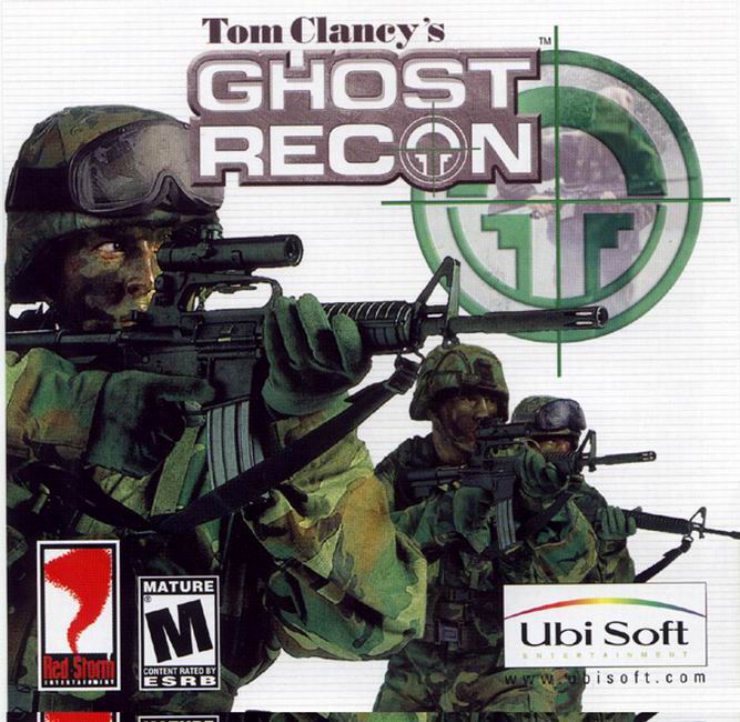 Ghost Recon - predn CD obal