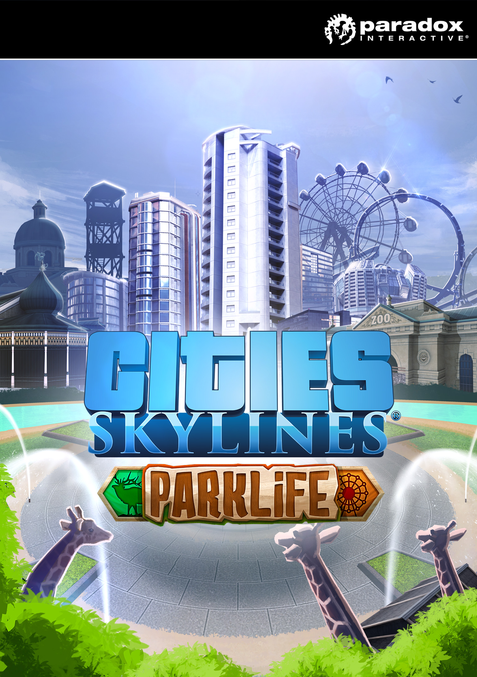 Cities: Skylines - Parklife - predn DVD obal