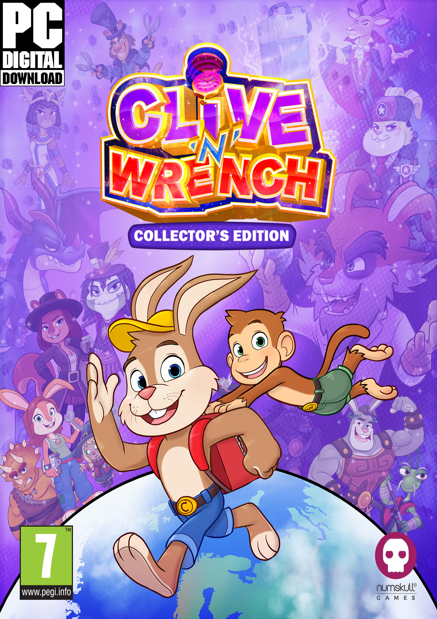 Clive 'N' Wrench - predn DVD obal 2