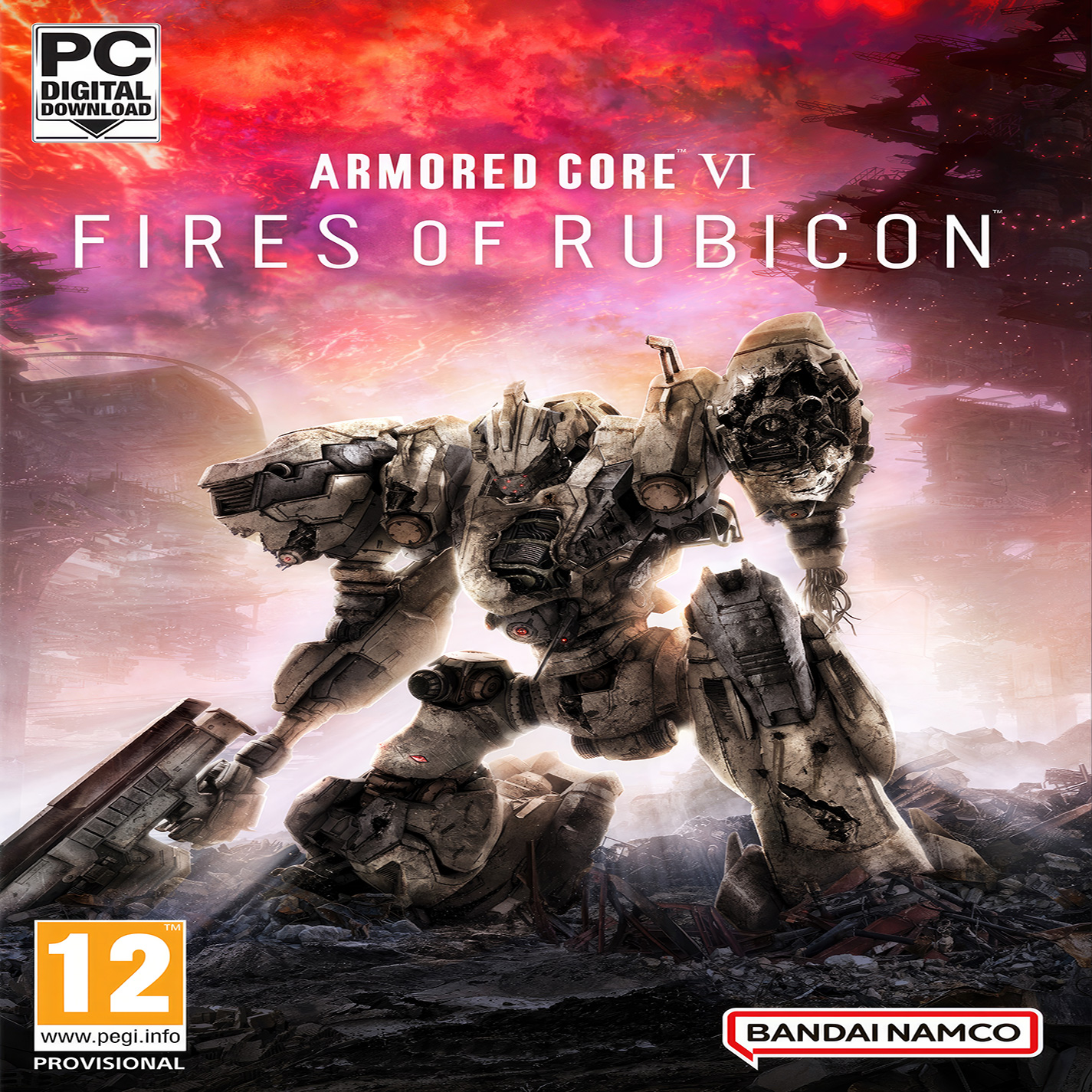 Armored Core VI: Fires of Rubicon - predn CD obal