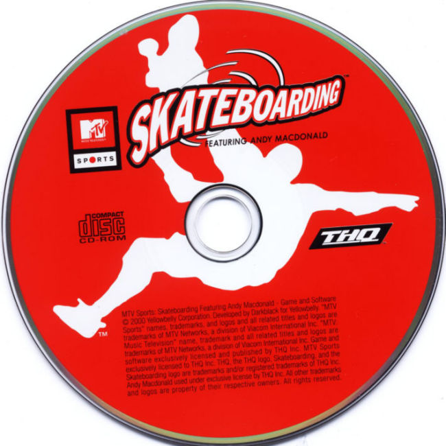 MTV Sports: Skateboarding - CD obal