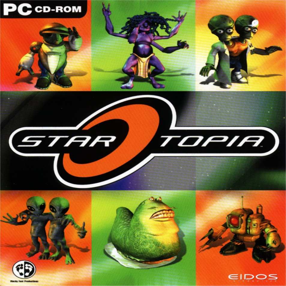 Startopia - predn CD obal 2