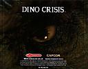 Dino Crisis - zadn CD obal