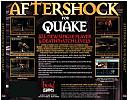 Quake: Aftershock - zadn CD obal