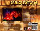 Serious Sam: The First Encounter - zadn CD obal