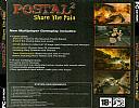 Postal 2: Share The Pain - zadn CD obal