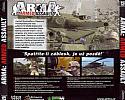 ArmA: Armed Assault - zadn CD obal