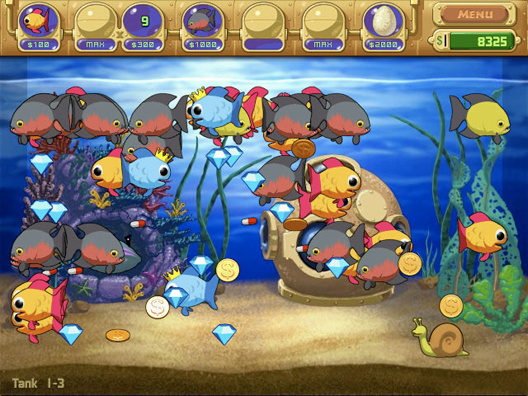 Insaniquarium Deluxe - screenshot 3