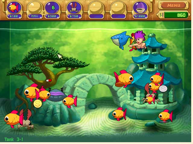 Insaniquarium Deluxe - screenshot 2