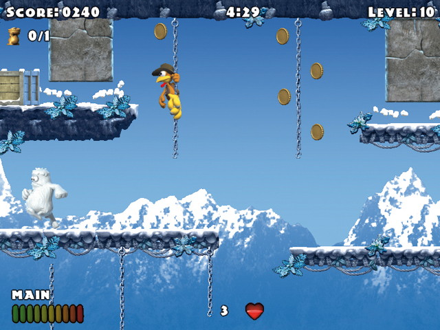 Crazy Chicken: Heart of Tibet - screenshot 1