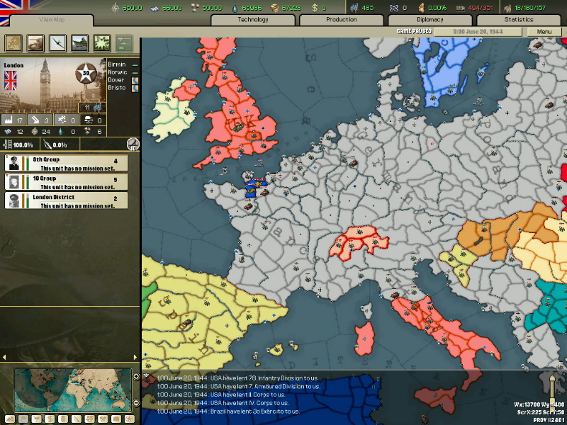 Hearts of Iron 2 - screenshot 16