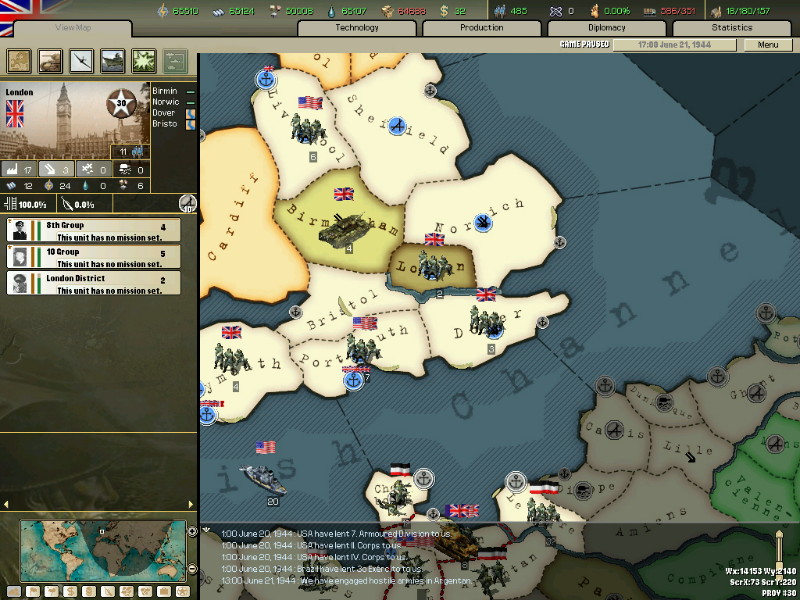 Hearts of Iron 2 - screenshot 11