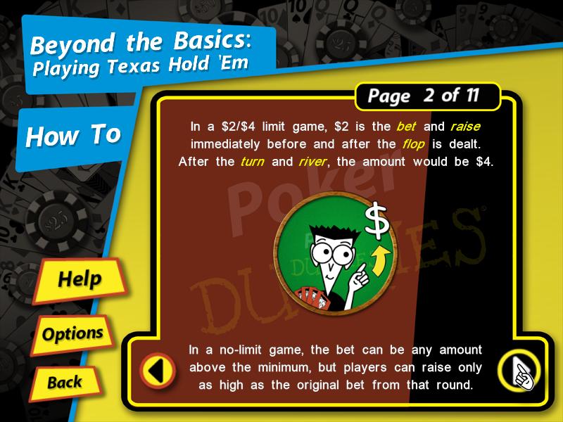 Poker For Dummies - screenshot 3