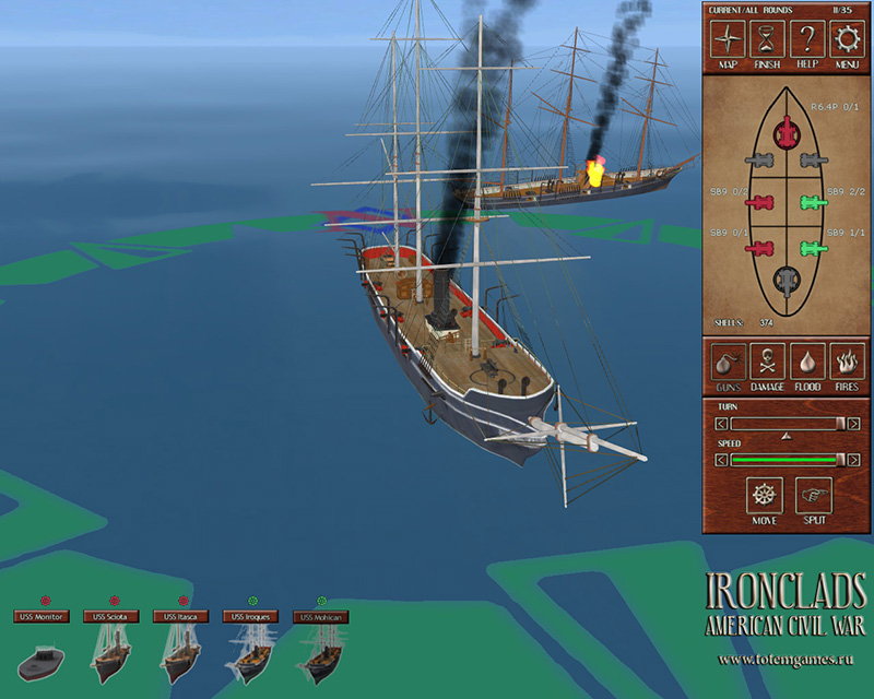 Ironclads: American Civil War - screenshot 10