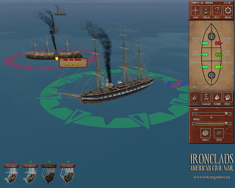 Ironclads: American Civil War - screenshot 9