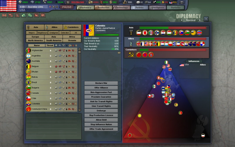 Hearts of Iron 3 - screenshot 29