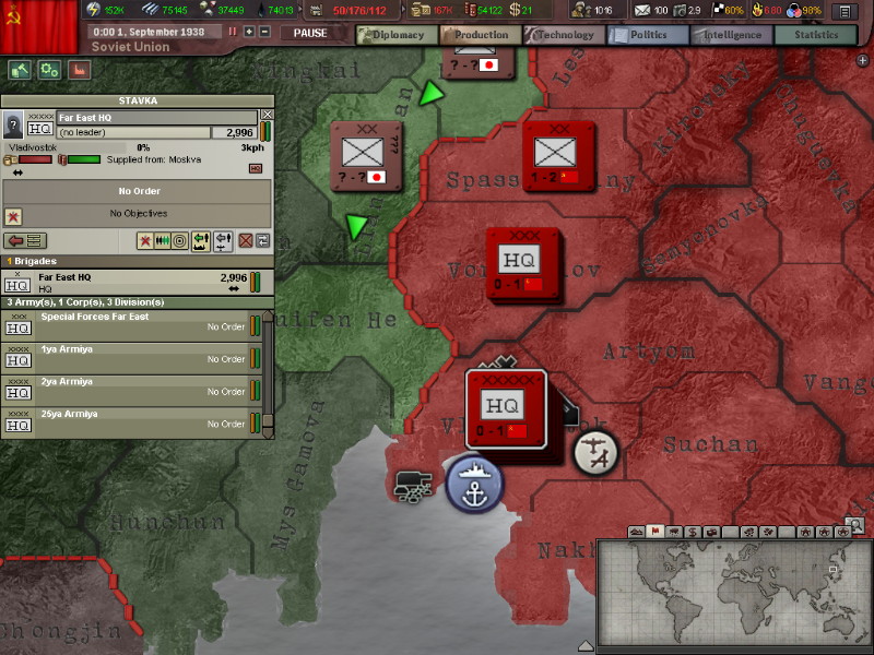 Hearts of Iron 3 - screenshot 5