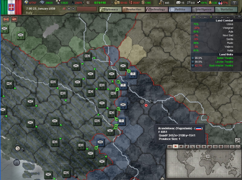 Hearts of Iron 3 - screenshot 2