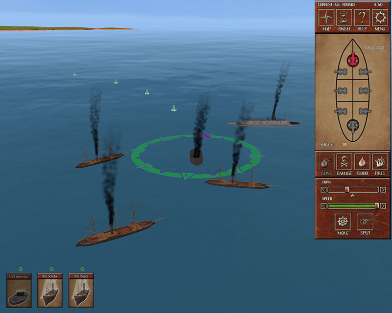 Ironclads: American Civil War - screenshot 1