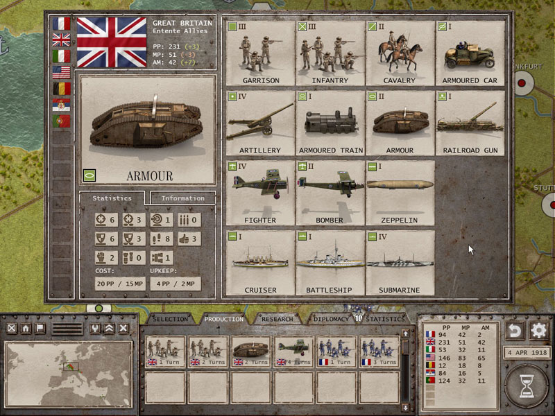 Commander: The Great War - screenshot 1