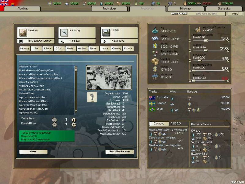 Hearts of Iron 2 - screenshot 37