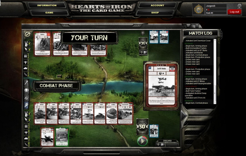 Hearts of Iron: The Card Game - screenshot 2