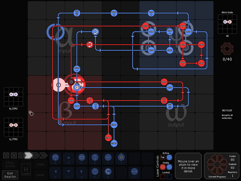 SpaceChem - screenshot 3