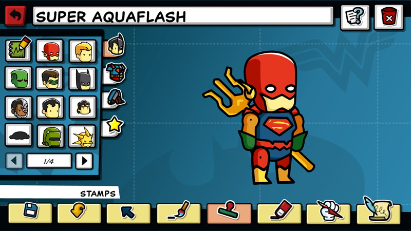 Scribblenauts Unmasked: A DC Comics Adventure - screenshot 1