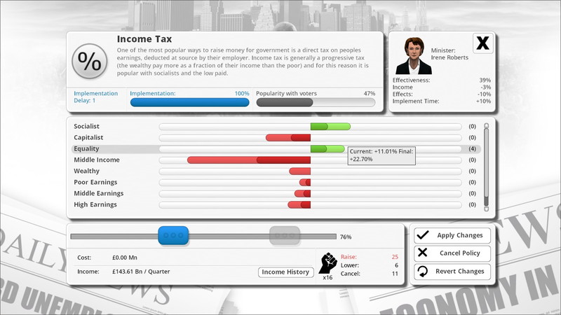 Democracy 3 - screenshot 13