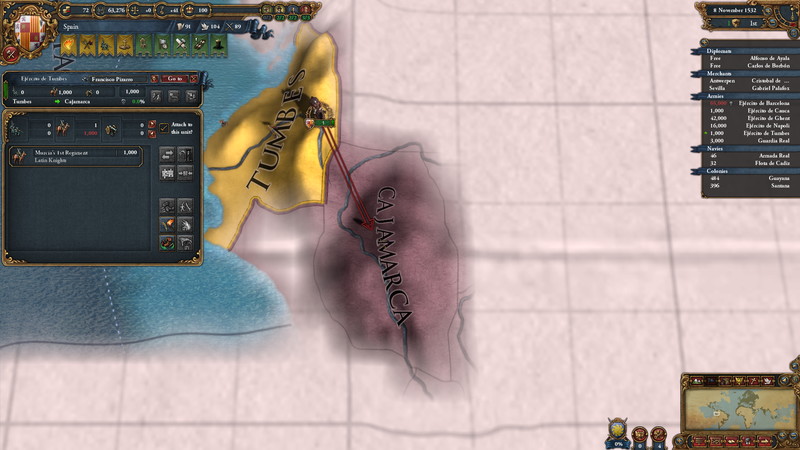 Europa Universalis IV: Conquest of Paradise - screenshot 6