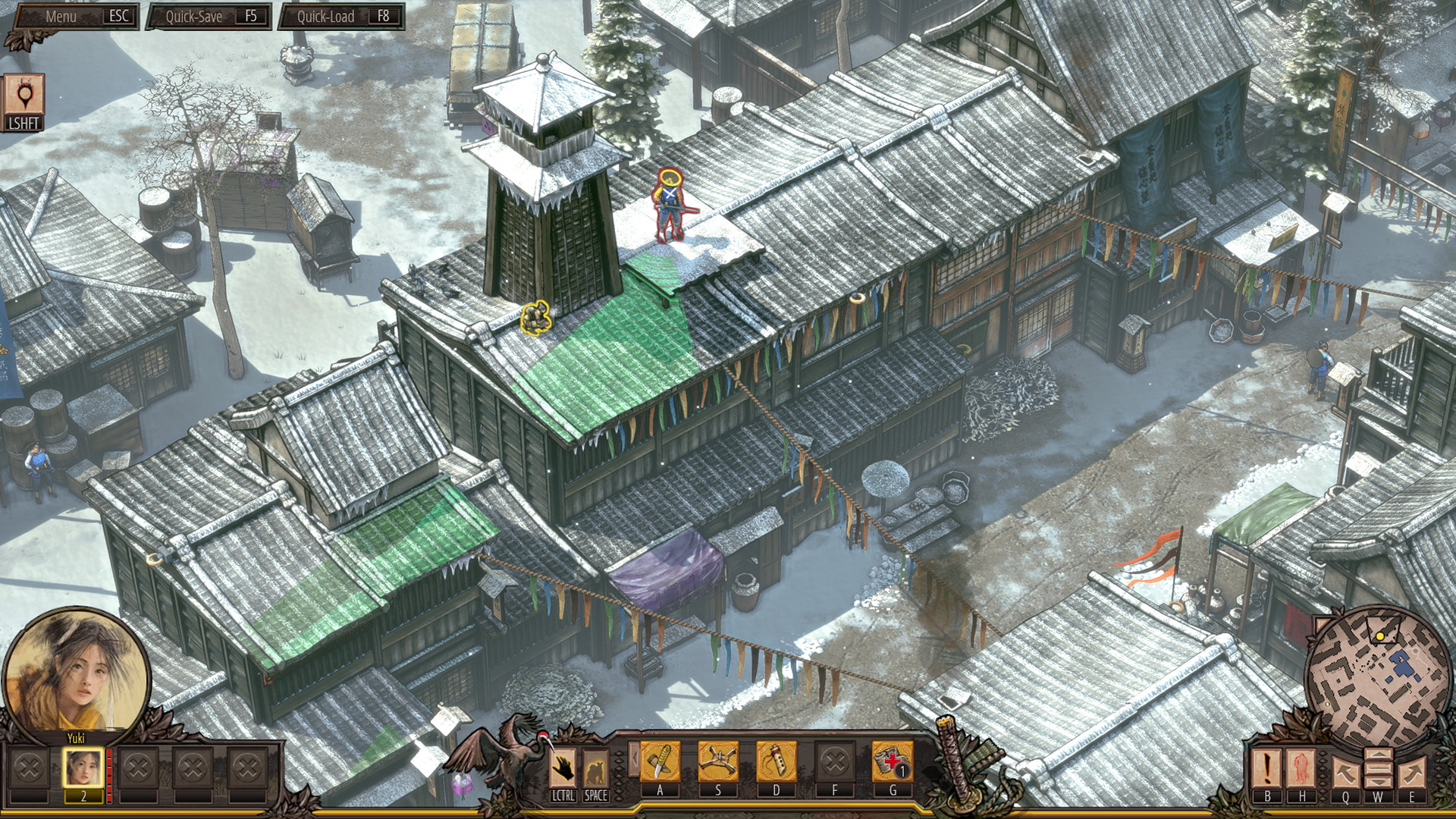 Shadow Tactics: Blades of the Shogun - screenshot 2