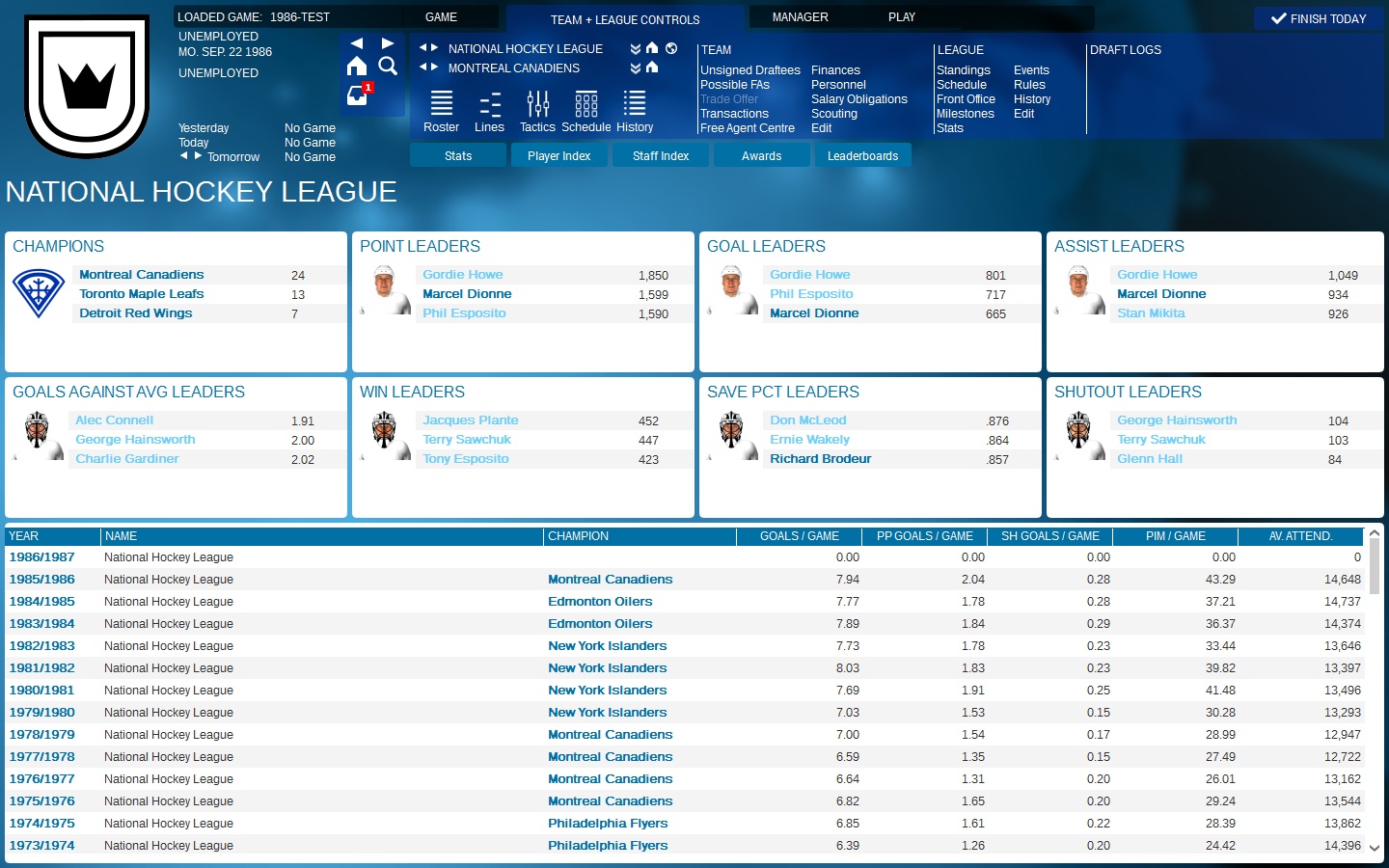 Franchise Hockey Manager 2 - screenshot 10