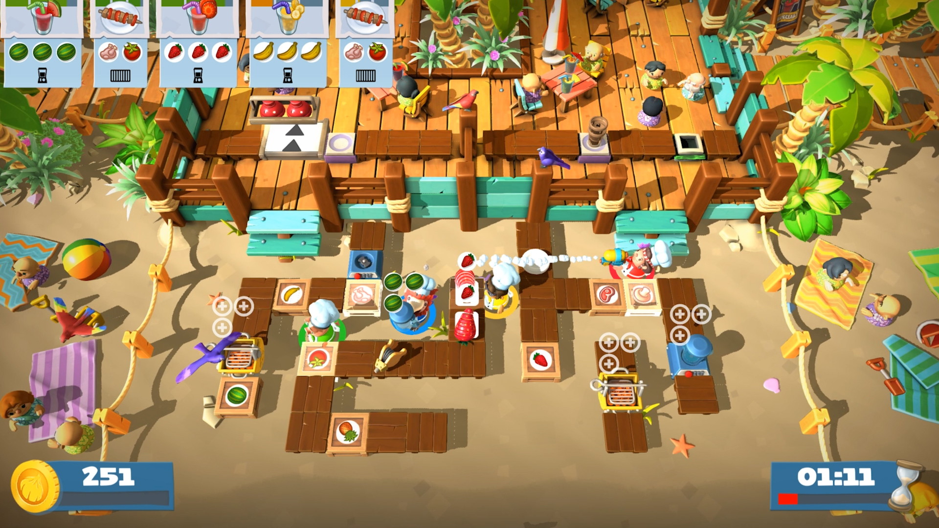 Overcooked! 2: Surf 'n' Turf - screenshot 7