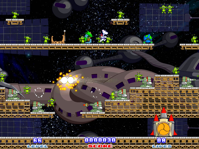 Snowy: Space Trip - screenshot 2