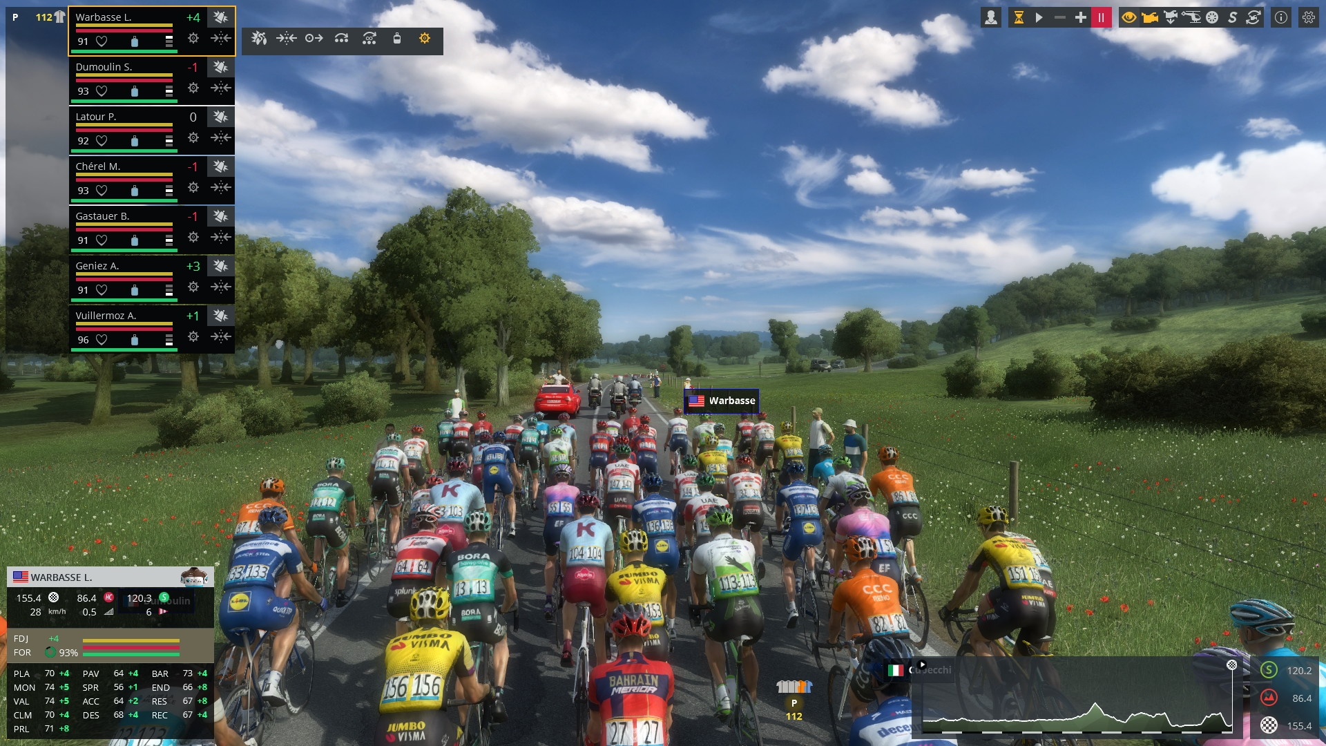 Pro Cycling Manager 2019 - screenshot 1