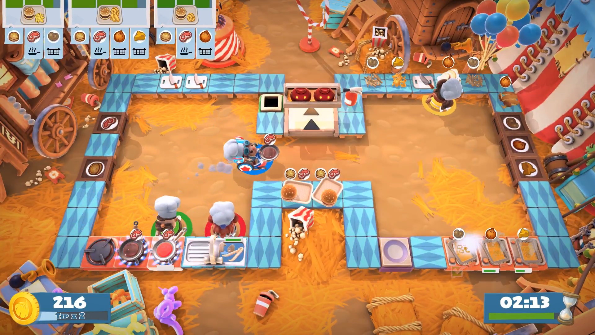 Overcooked! 2: Carnival of Chaos - screenshot 4