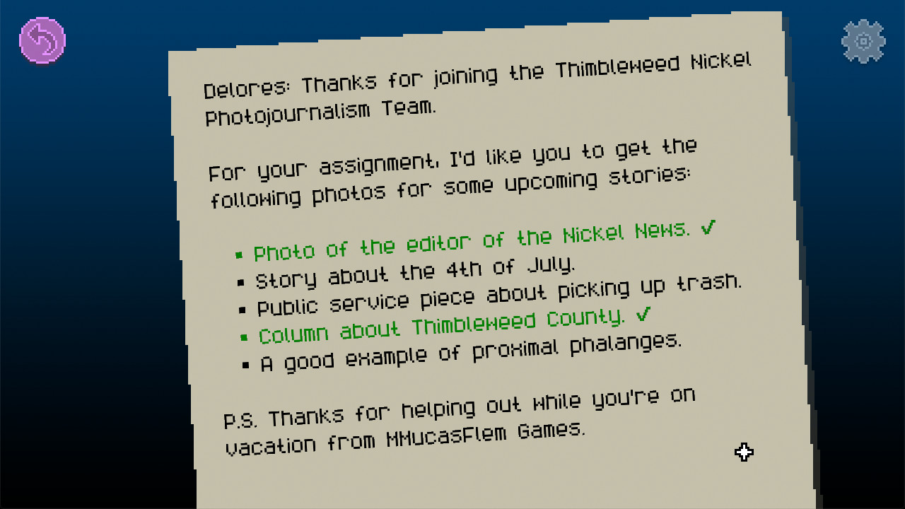 Delores: A Thimbleweed Park Mini-Adventure - screenshot 4