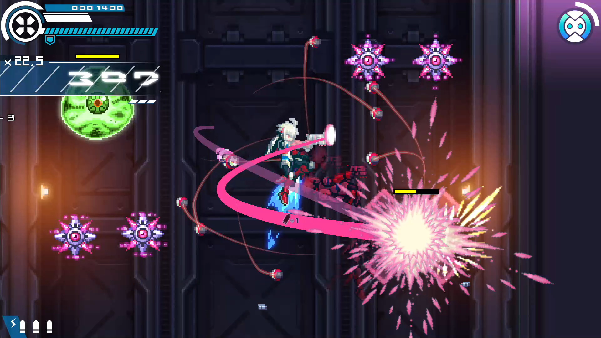 Gunvolt Chronicles: Luminous Avenger iX - screenshot 3