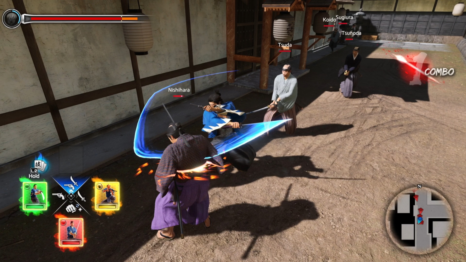 Like a Dragon: Ishin! - screenshot 2