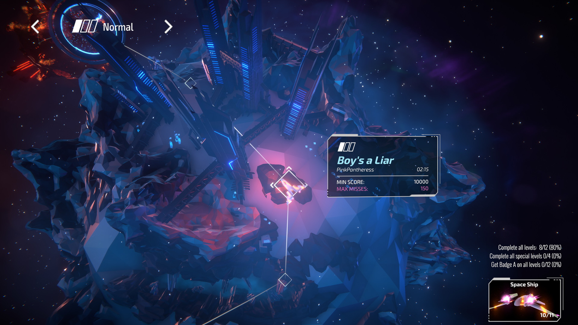 Invector: Rhythm Galaxy - screenshot 6