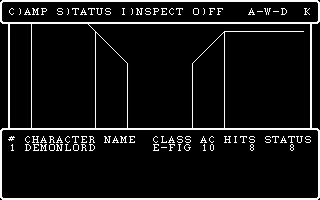 Wizardry: Proving Grounds of the Mad Overlord (1981) - screenshot 2
