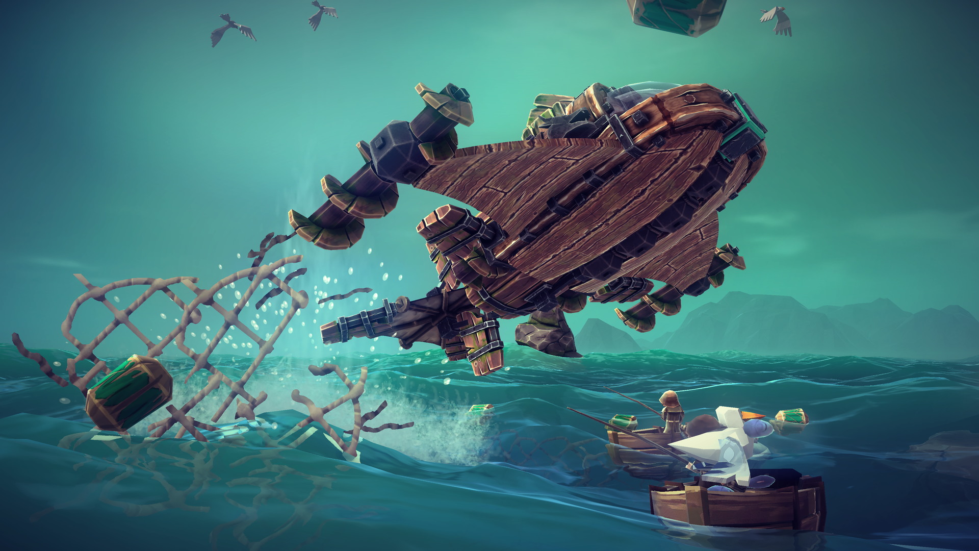 Besiege: The Splintered Sea - screenshot 1