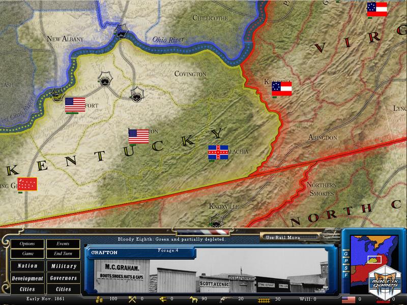 Forge of Freedom: The American Civil War 1861-186 - screenshot 4