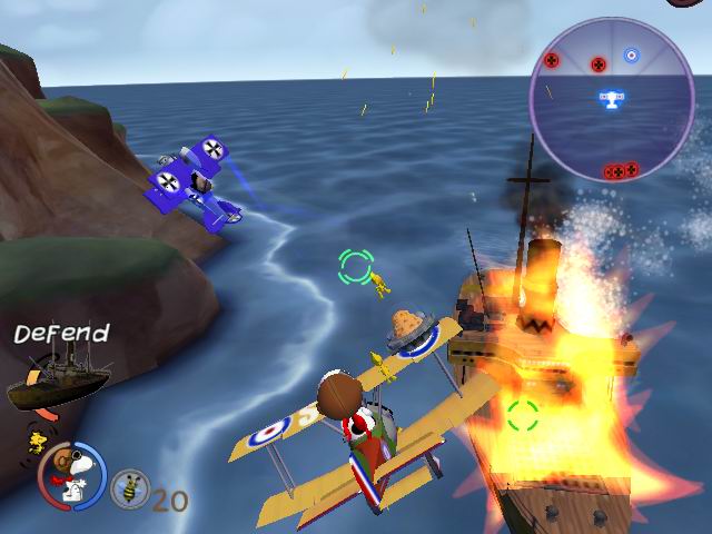 Snoopy vs. The Red Baron - screenshot 1