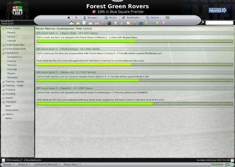 Football Manager 2008 - screenshot 19