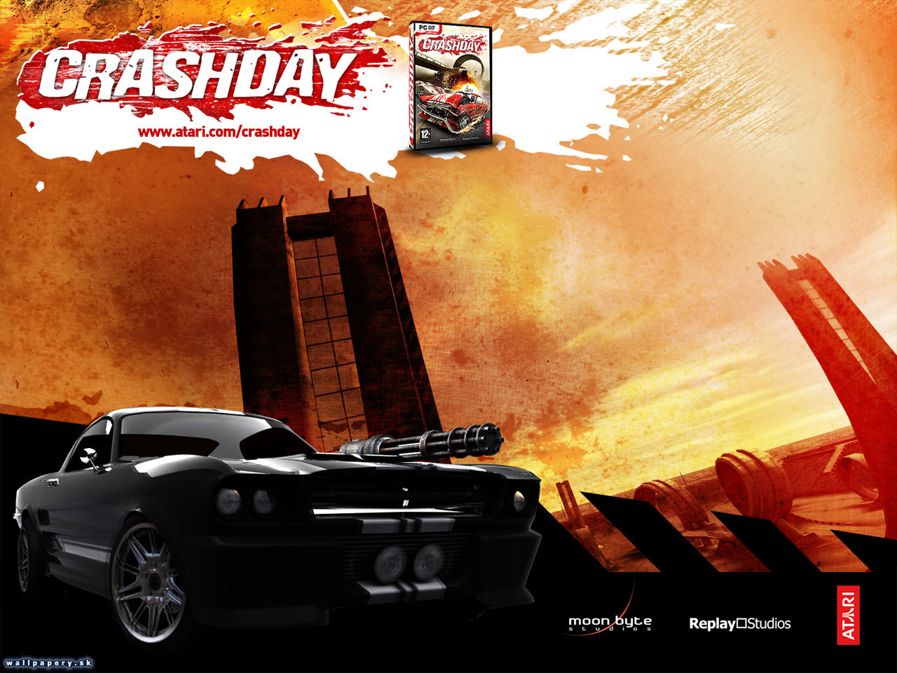 Crashday - wallpaper 2