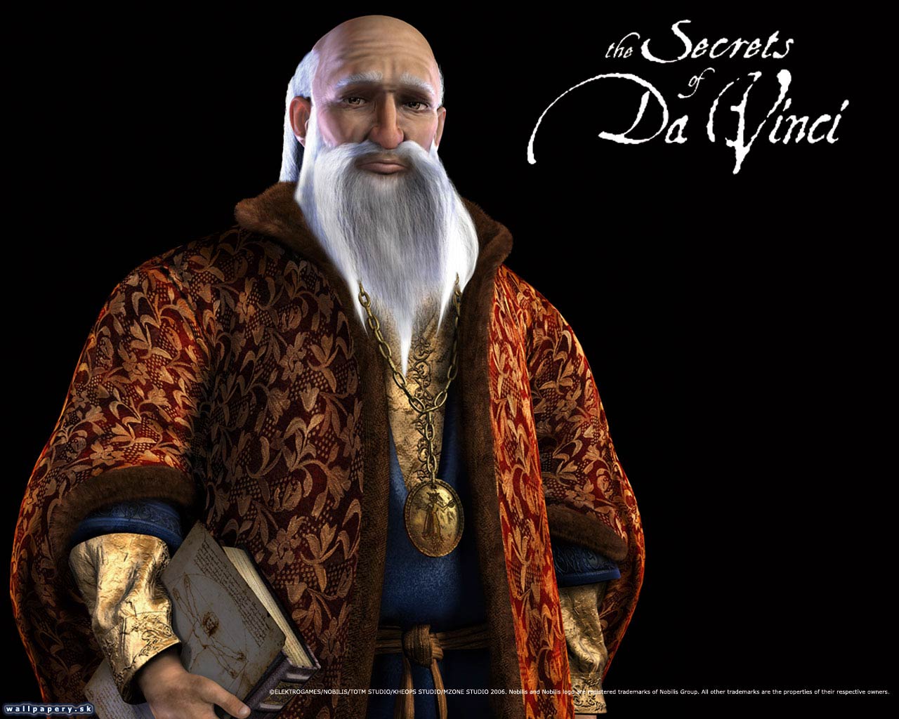 The Secrets of Da Vinci: the Forbidden Manuscript - wallpaper 2